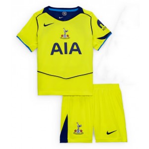 Fotbalové Dres Tottenham Hotspur Dětské Třetí Oblečení 2025-26 Krátký Rukáv (+ trenýrky)